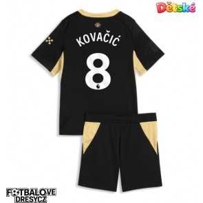 Manchester City Mateo Kovacic #8 Dětské Venkovní dres komplet 2026-27 Krátký Rukáv (+ trenýrky)